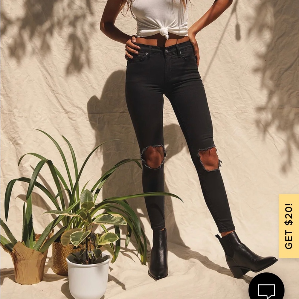 ✨Free People High Rise Skinny Jeans ✨